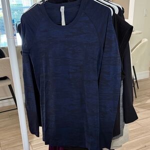 Lululemon Navy Blue Long Sleeve Crewneck Swiftie